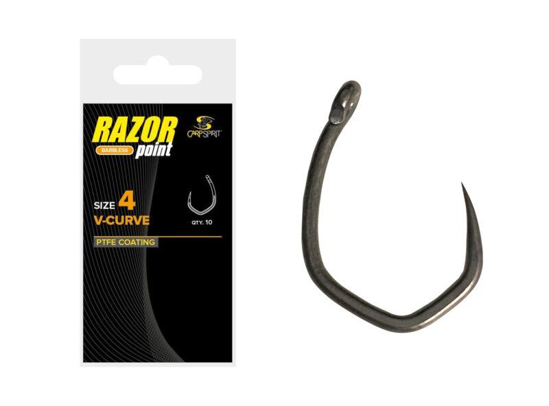 Carp Spirit Razor Point V-Curve Barbless