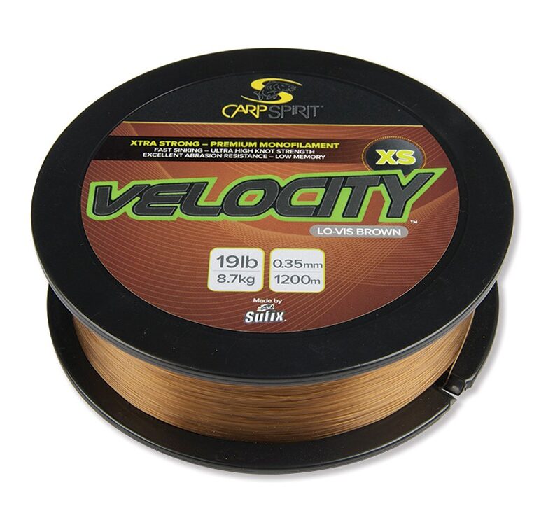 Carp Spirit Velocity XS Lo-Viz Brown 1200 m