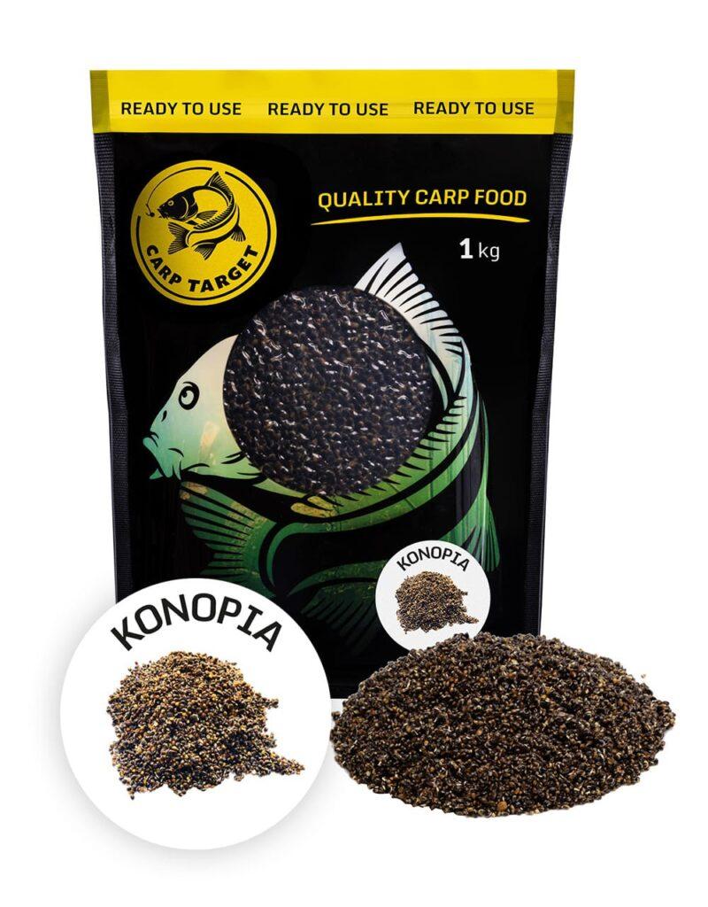 Carp Target Gotowa Konopia Wędkarska 1 kg