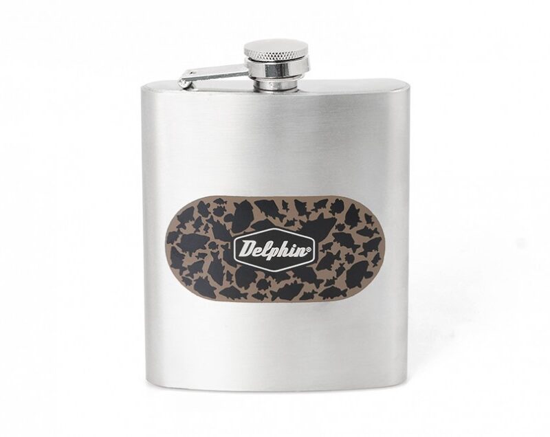 Delphin Stainless Steel Hip Flask Carpath