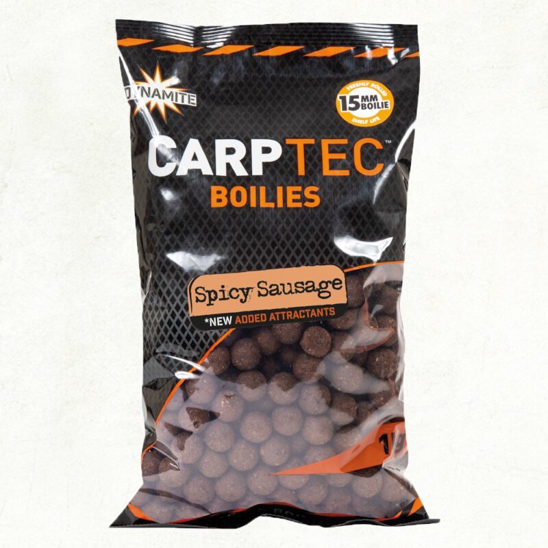 Dynamite Baits CarpTec Boilies Spicy Sausage 1 kg