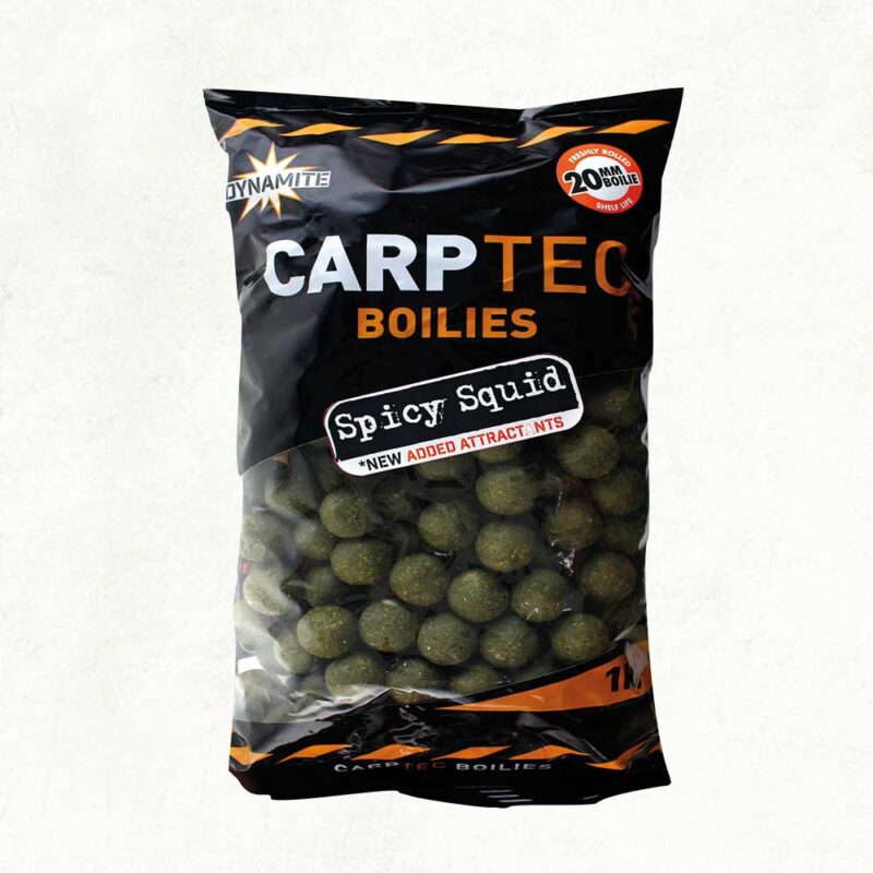 Dynamite Baits CarpTec Boilies Spicy Squid 1 kg