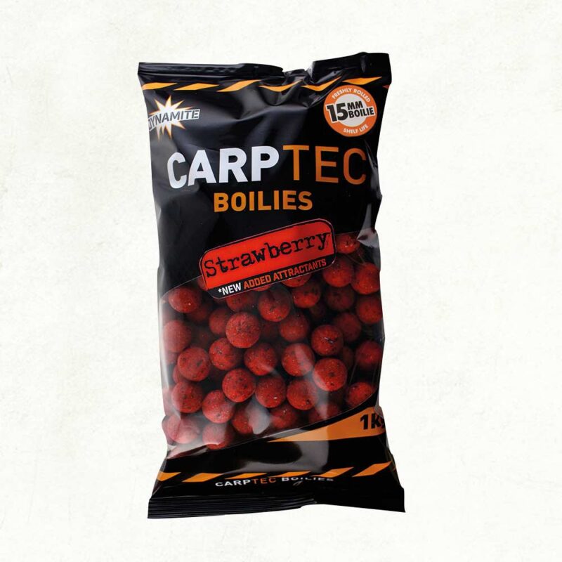 Dynamite Baits CarpTec Boilies Strawberry 1 kg