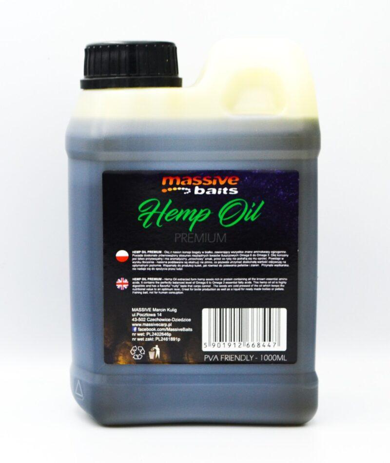 Massive Baits Hemp Oil Premium Liquid 1000 ml