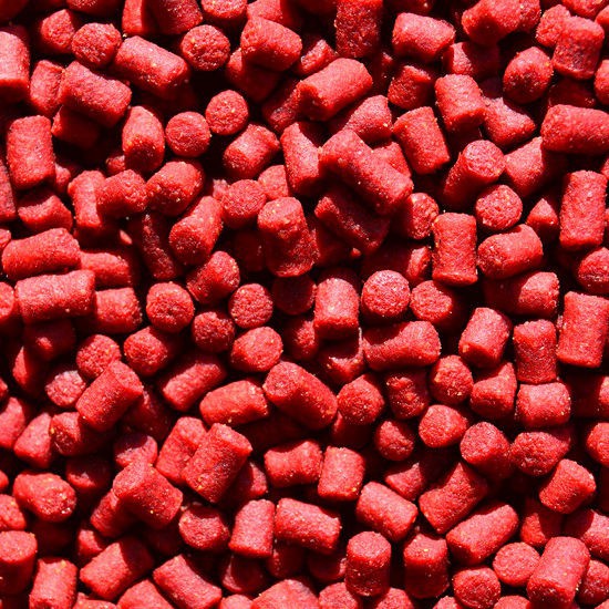 Pellet na wagę Truskawka 12 mm/1kg