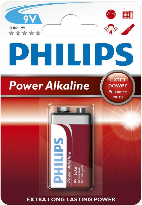 Philips Power Alkaline 9V