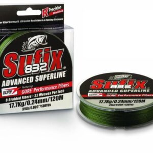 Sufix 832 Advanced Superline Lo-Vis Green 120m
