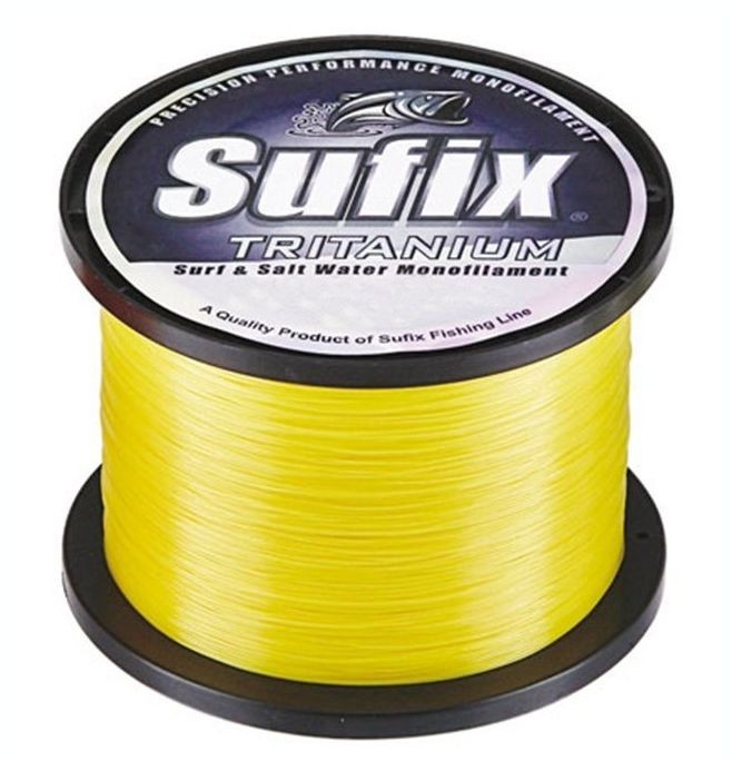 Sufix Tritanium Surf & Salt Monofilament Neon Gold 0
